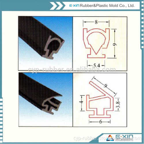 low price factory direct sale -High performance thin extruded rubber seal strip